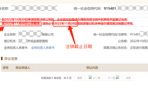 拉薩公司簡(jiǎn)易注銷(xiāo)流程介紹、公示入口