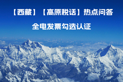 西藏自治區(qū)全電發(fā)票如何勾選認證？