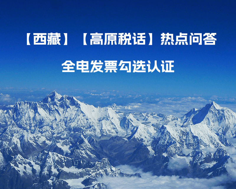 西藏自治區(qū)全電發(fā)票如何勾選認(rèn)證？