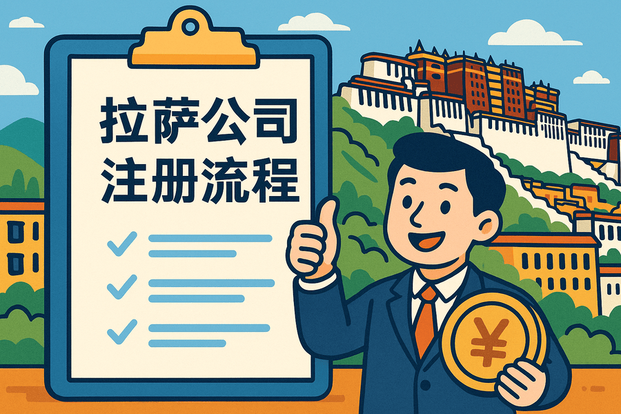 拉薩公司注冊流程是怎樣的？需要多久？