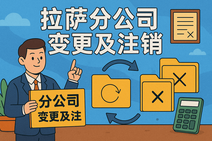 拉薩分公司營(yíng)業(yè)執(zhí)照及印章遺失，如何辦理變更及注銷？